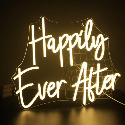 Happily Ever After Neon Sign